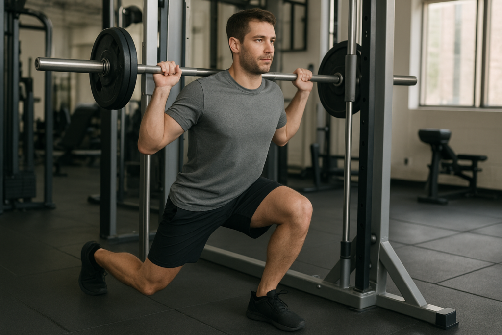 Smith-Machine-Lunge