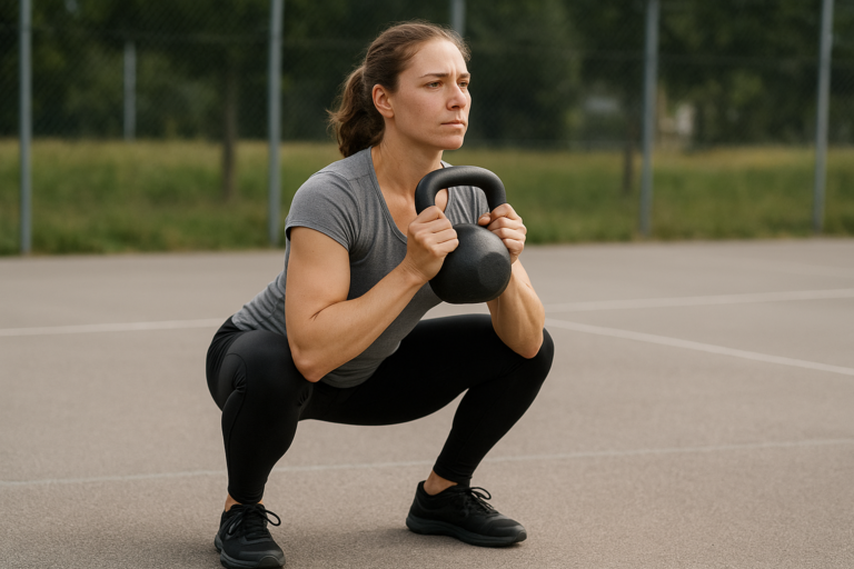 Kettlebell Front Squat