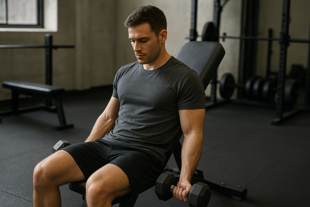 Incline Dumbbell Curl