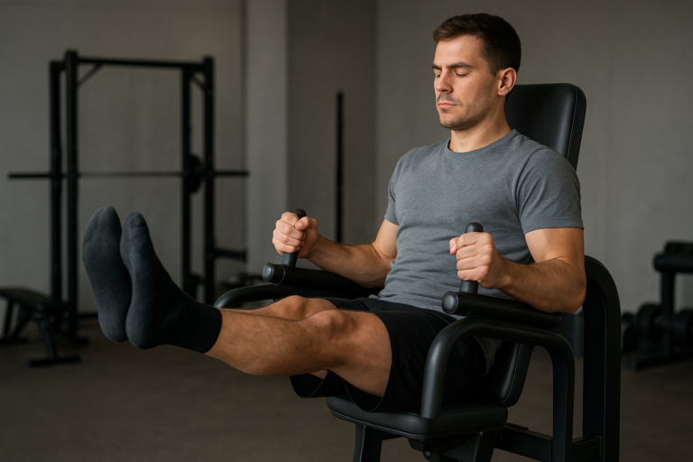 Captain’s Chair Leg Raise