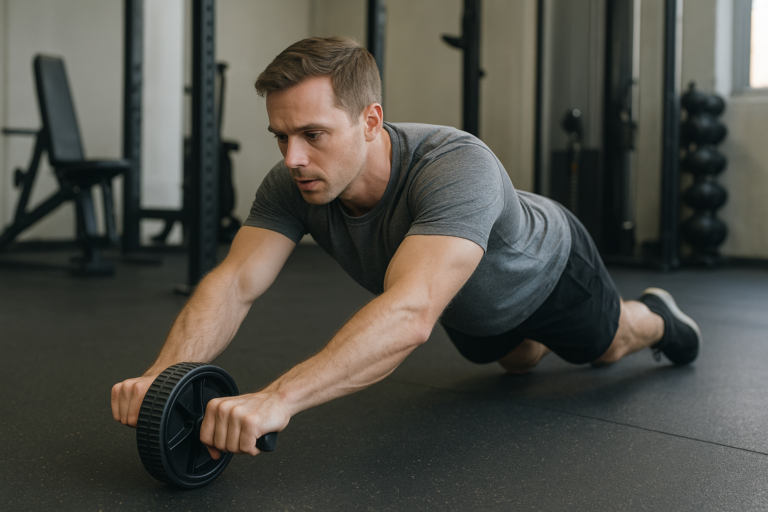Ab Wheel Rollout