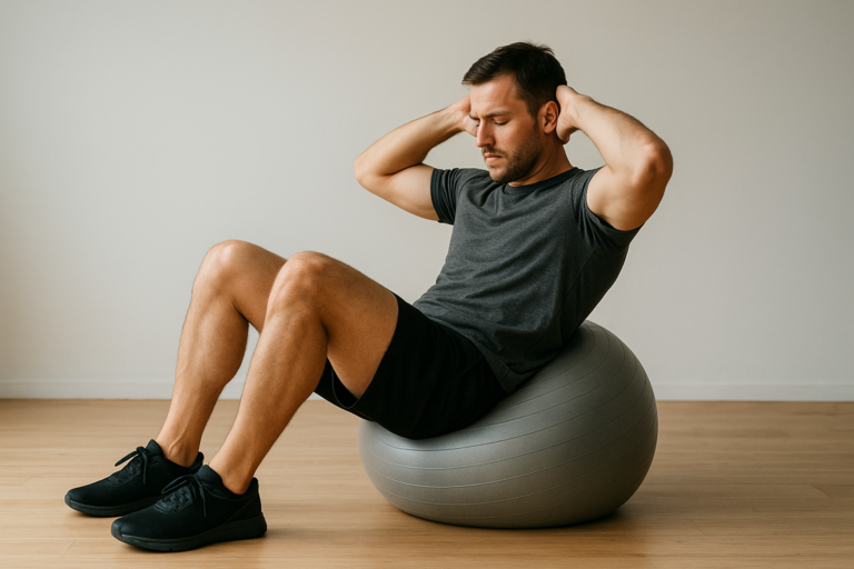Stability Ball Crunch