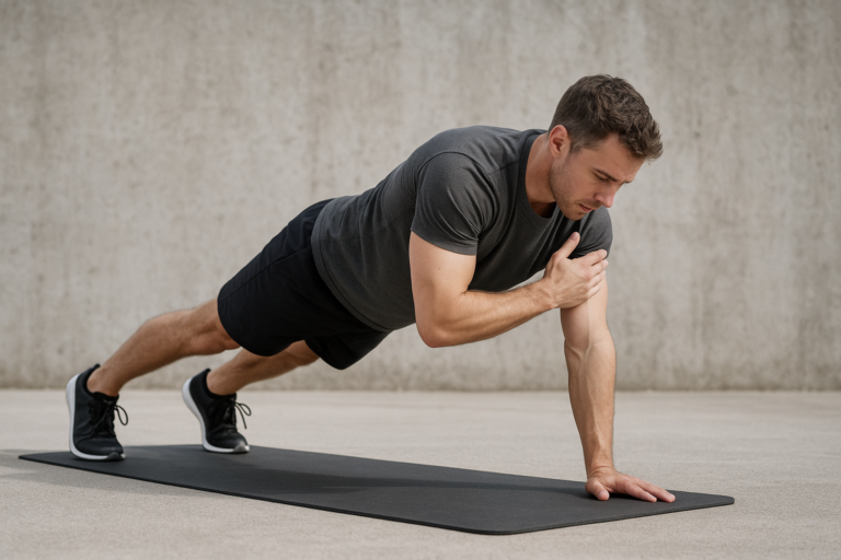 Plank Shoulder Tap