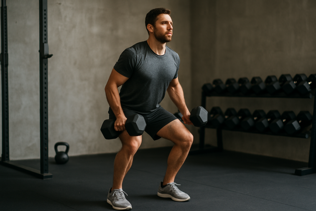 Dumbbell Clean