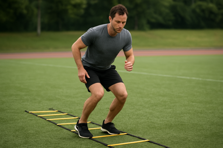 Agility Ladder In-In-Out-Out