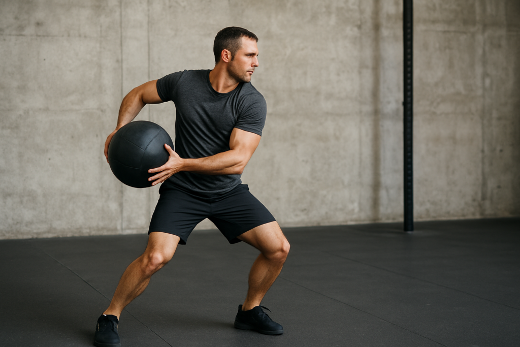 Medicine Ball Rotational Throw