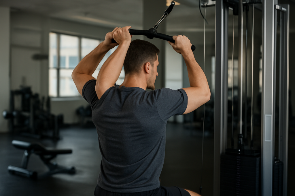 Cable Overhead Curl