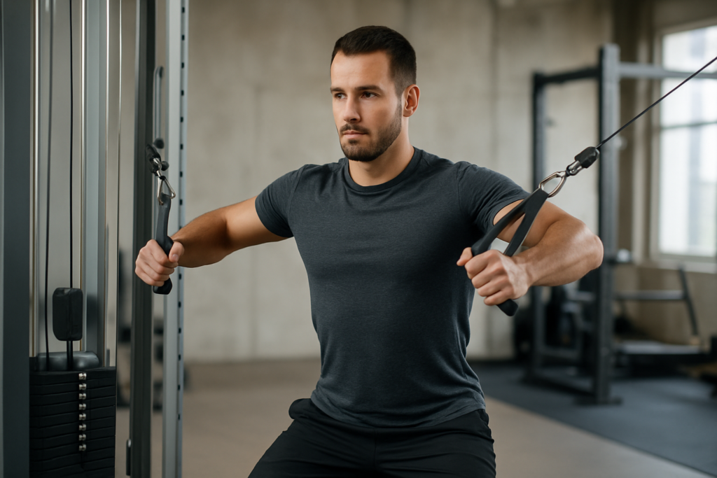 Cable Chest Fly Low-to-High