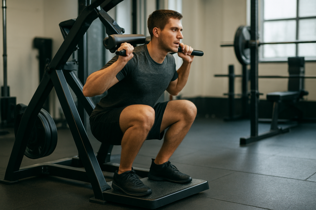 Machine V-Squat