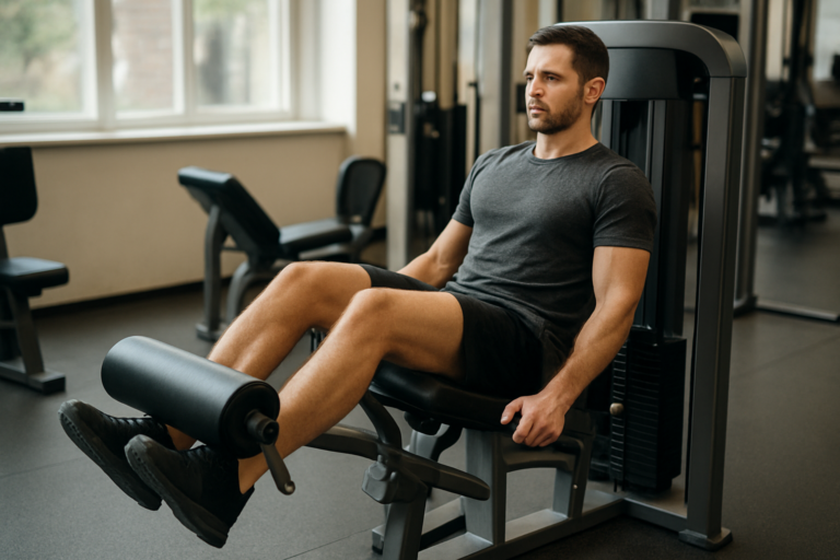 Machine Seated Leg Curl