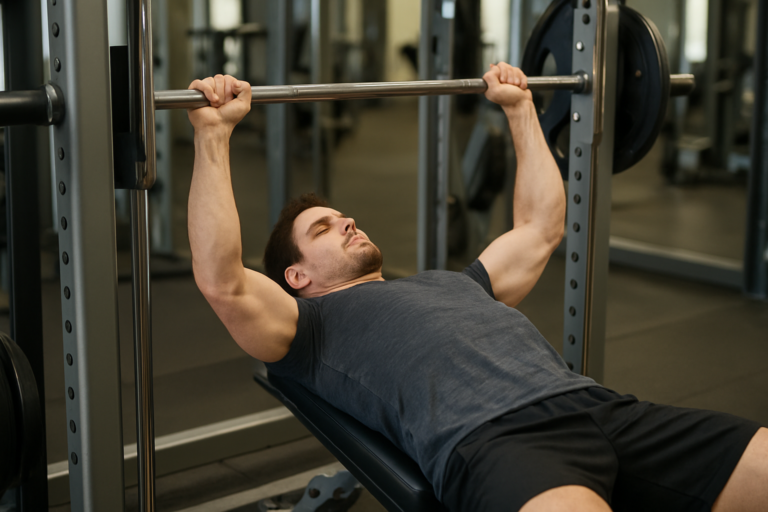 Smith Machine Close-Grip Bench Press