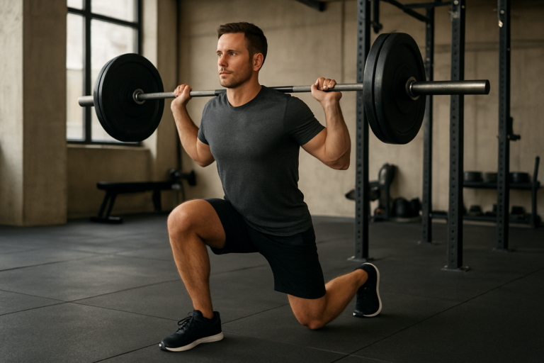 Langhantel-Split-Squat