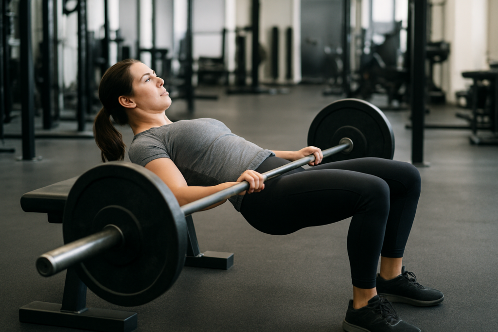 Langhantel-Glute-Bridge