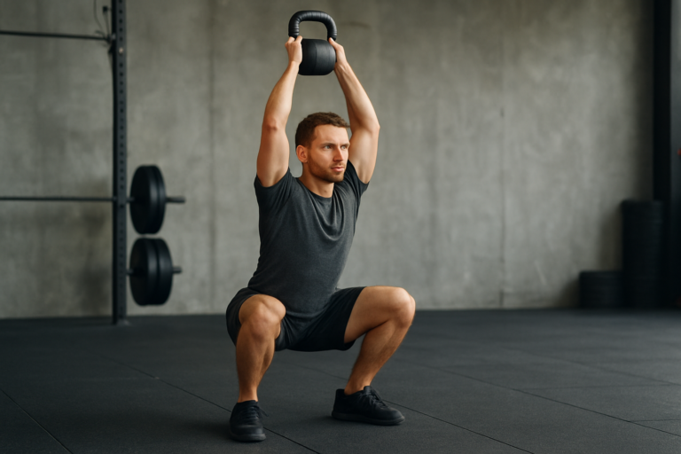 Kettlebell Overhead Squat