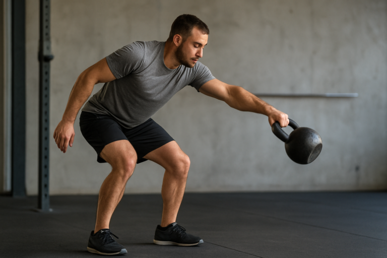 Kettlebell One-Arm Swing