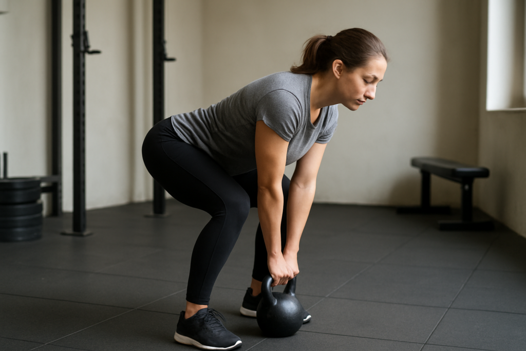 Kettlebell Romanian Deadlift