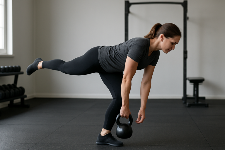 Kettlebell Single-Leg Deadlift