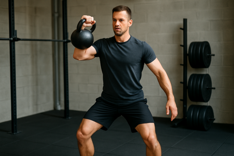 Kettlebell Clean and Press