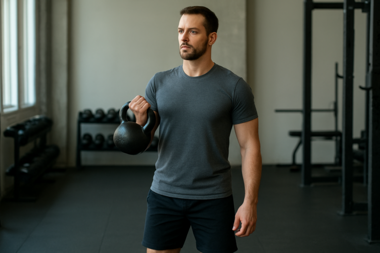 Kettlebell Rack Carry