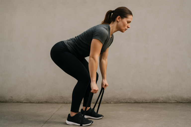 Resistance Band Romanian Deadlift