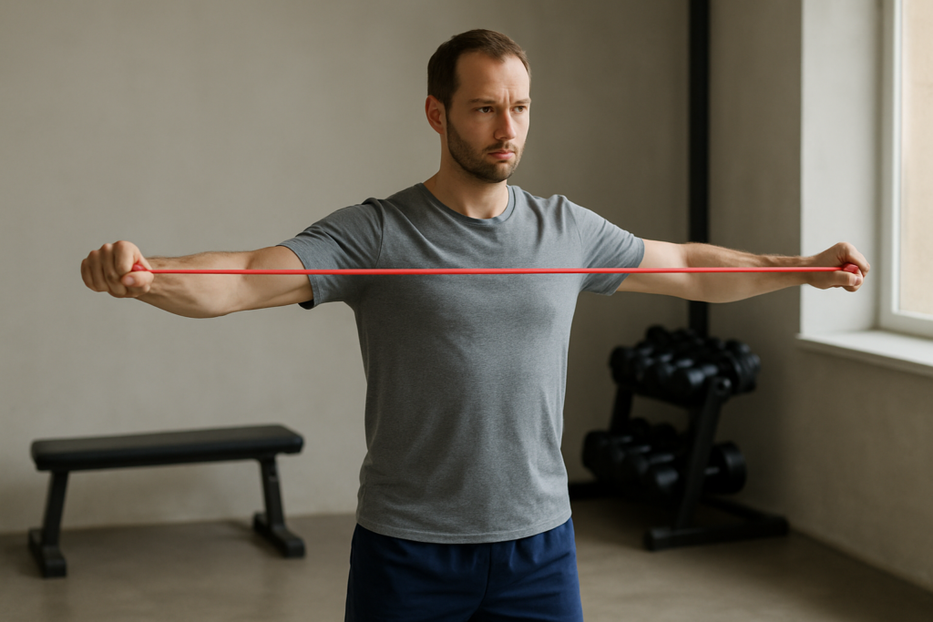 Resistance Band Pull-apart