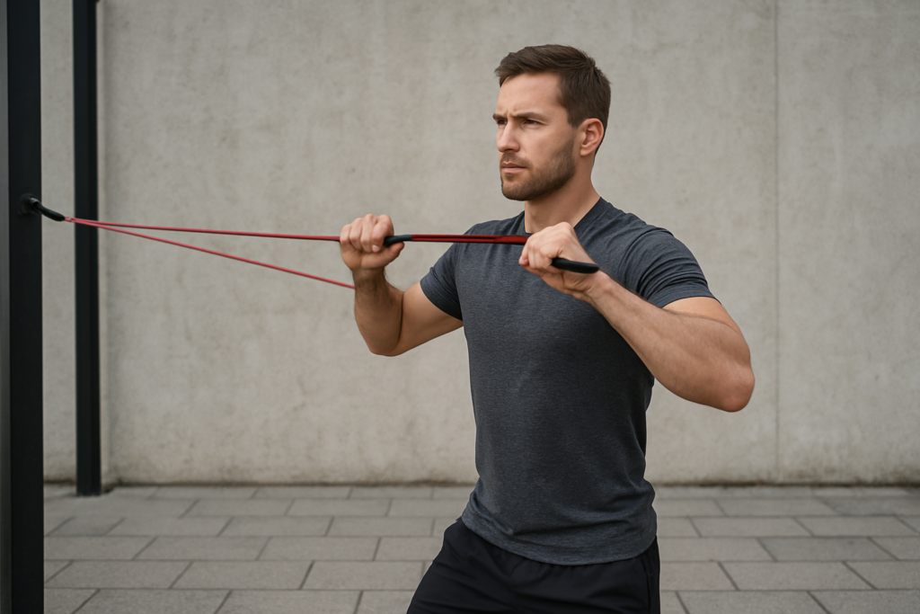 Resistance Band Face Pull