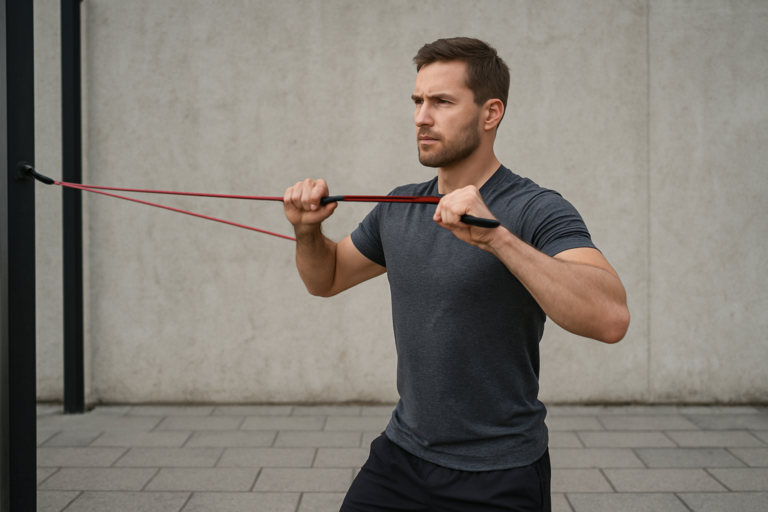 Resistance Band Face Pull
