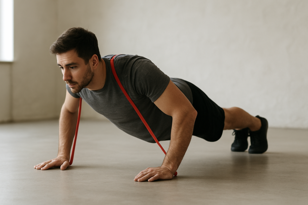 Resistance Band Push-up