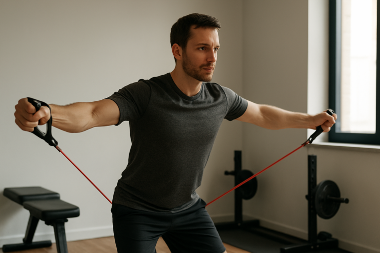 Resistance Band Rear Delt Fly