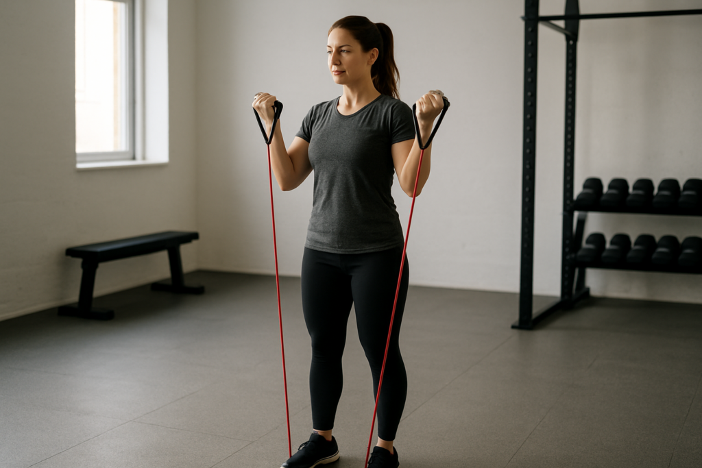 Resistance Band Curl