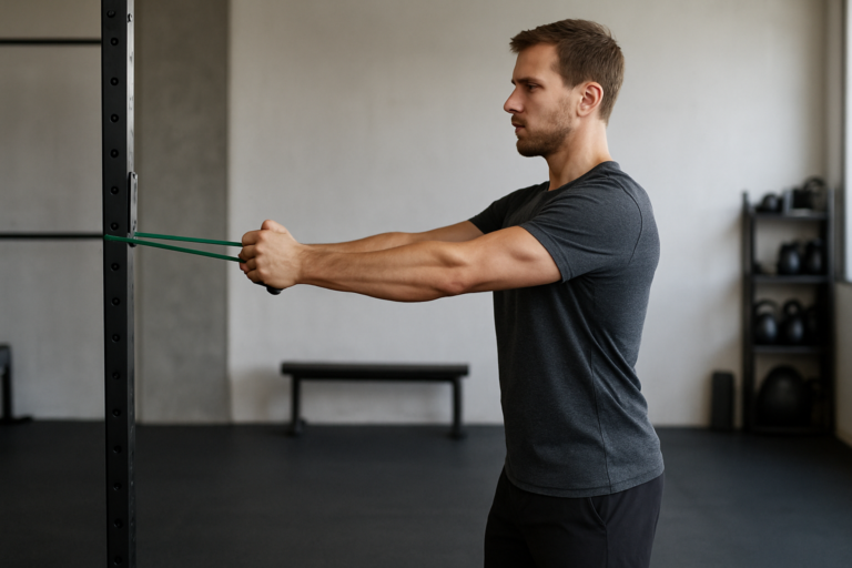 Resistance Band Pallof Press