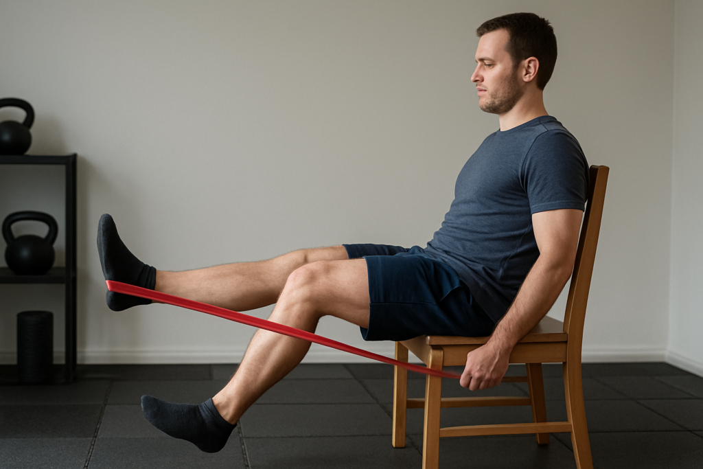 Resistance Band Leg Extension