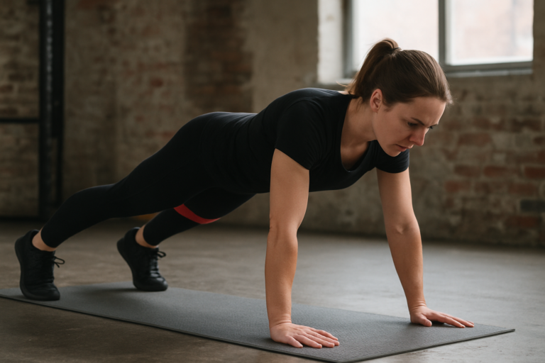 Miniband Plank Jack