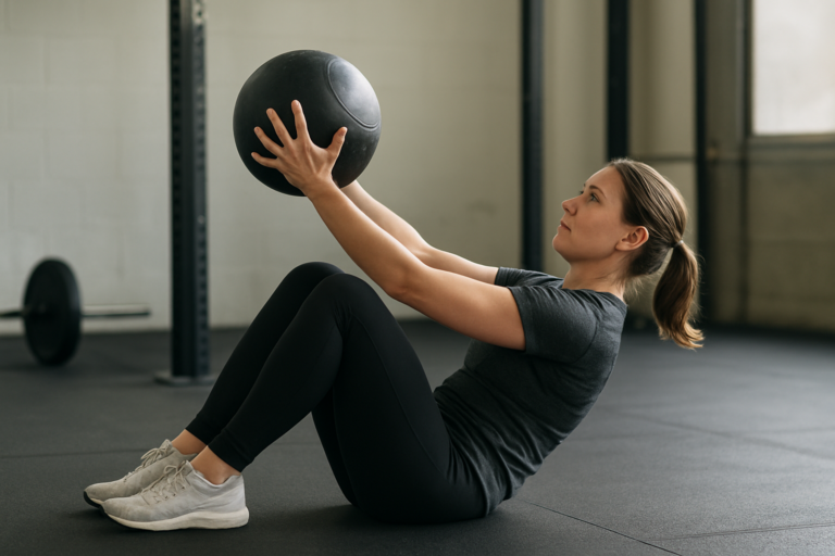 Slam Ball Sit-up