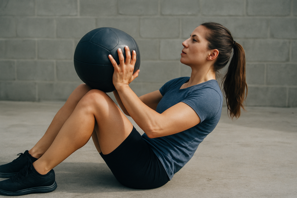 Wall Ball Sit-up