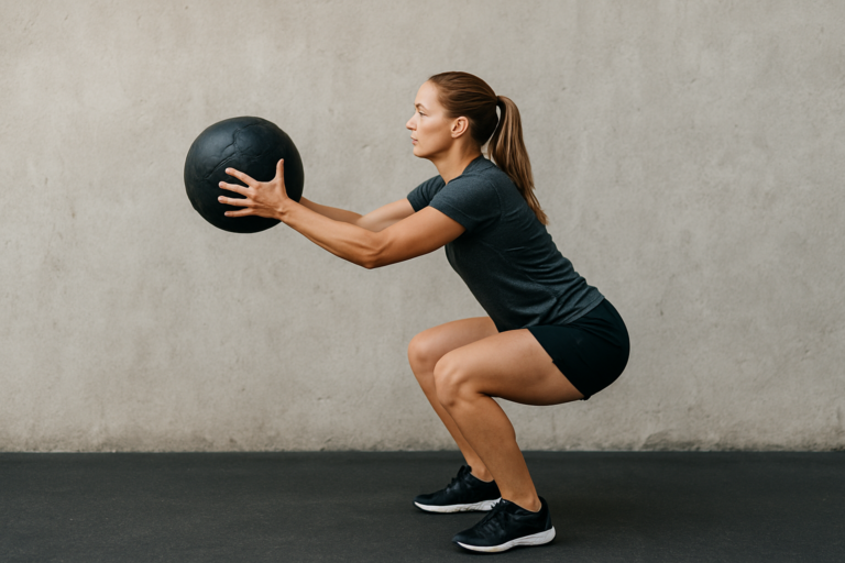 Wall Ball Lateral Throw