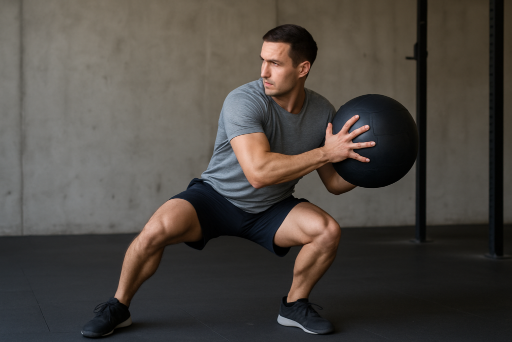 Wall Ball Rotational Throw