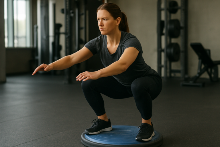 Bosu Squat
