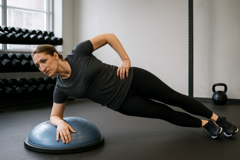 Bosu Side Plank