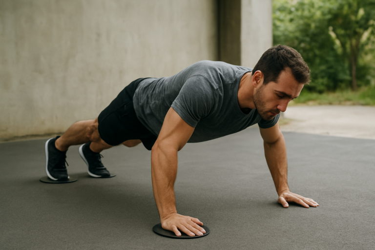 Slider Atomic Push-up