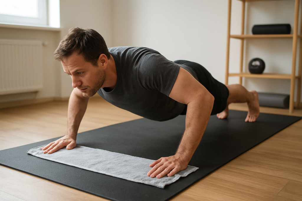 Towel Push-up Fly