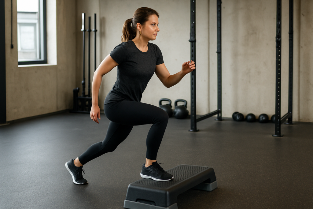 Step Aerobic Over-the-Top