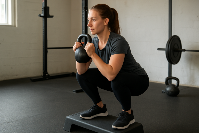 Heels-Elevated Squat