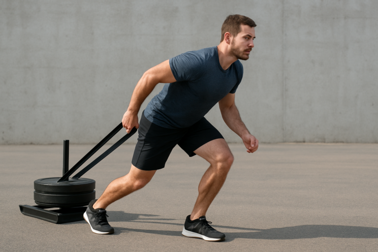 Sled Drag vorwärts