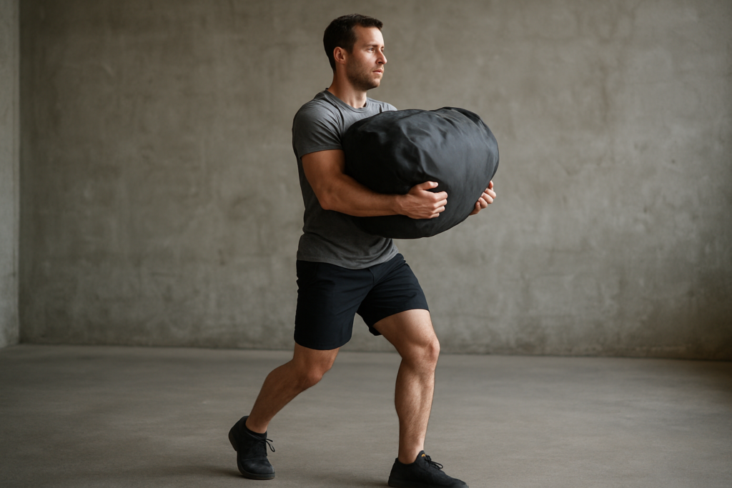 Sandbag Bear Hug Carry