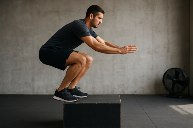 Lateral Box Jump-over
