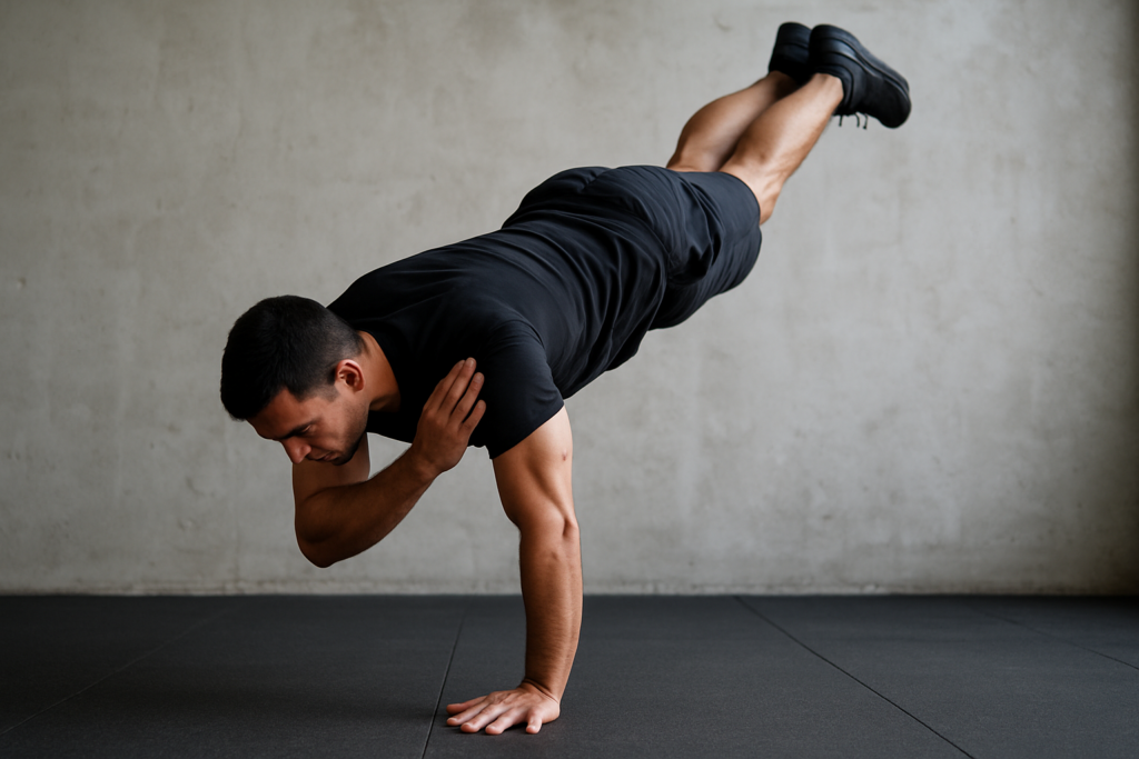 Handstand Shoulder Tap