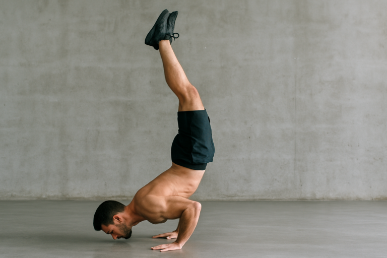 Freestanding Handstand Push-up