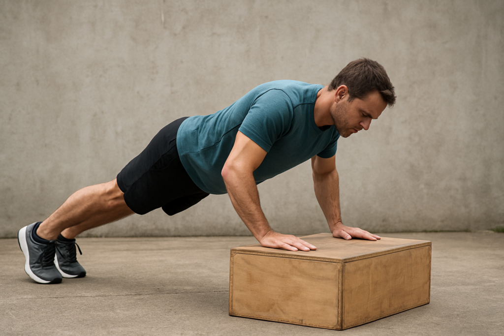 Hands-Elevated Push-up