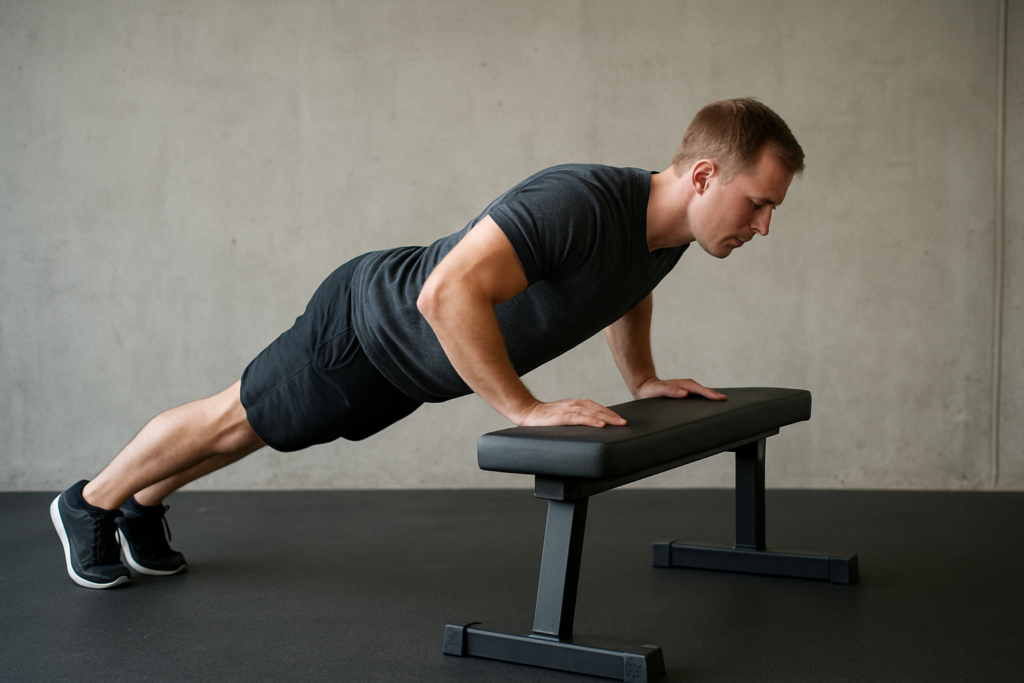 Close-Grip Incline Push-up